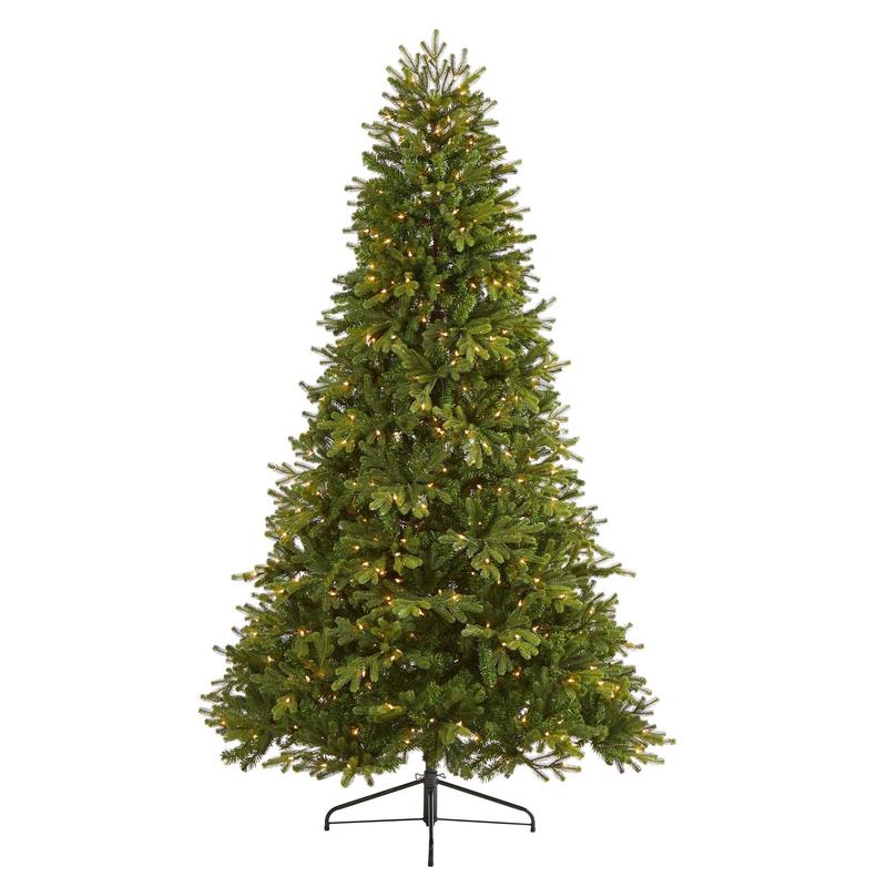 7.5 Washington Fir Artificial Christmas Tree with 600 Clear Lights and 1610 Bendable Branches