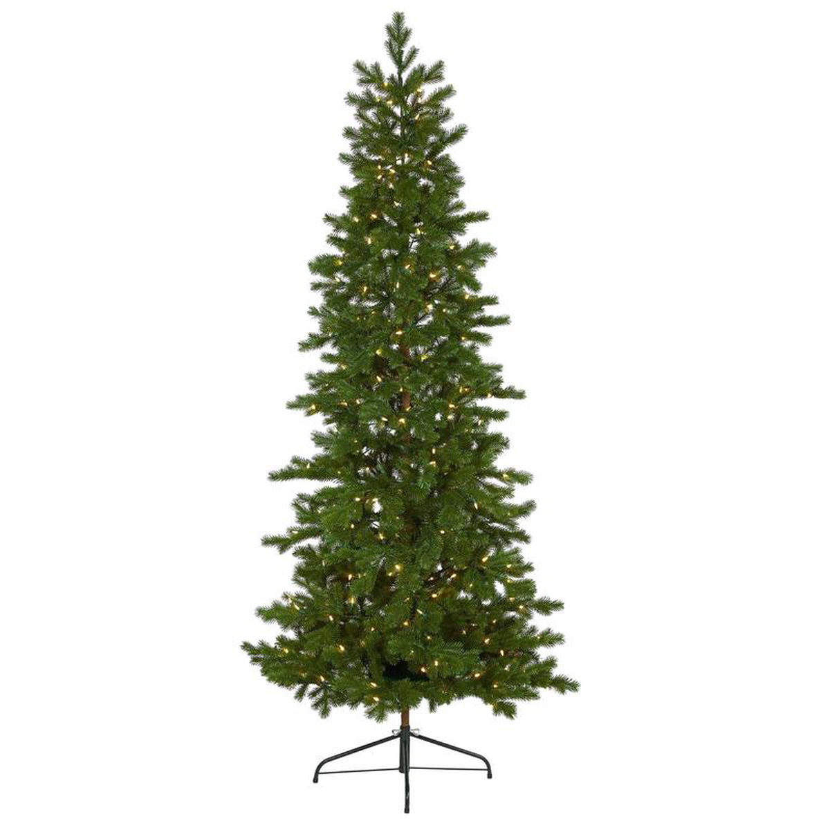 758242 Big Sky Spruce Artificial Christmas Tree with 300 Clear Warm (Multifunction) LED Lights and 385 Bendable Branches