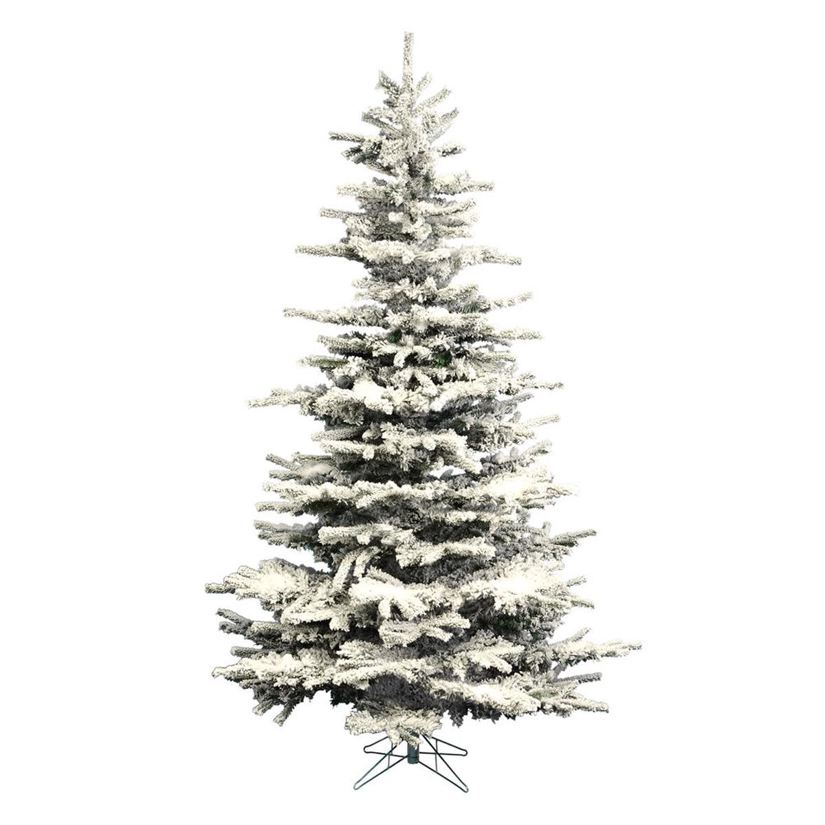 Vickerman 6.5ft. Flocked Sierra Fir Artificial Christmas Tree Unlit