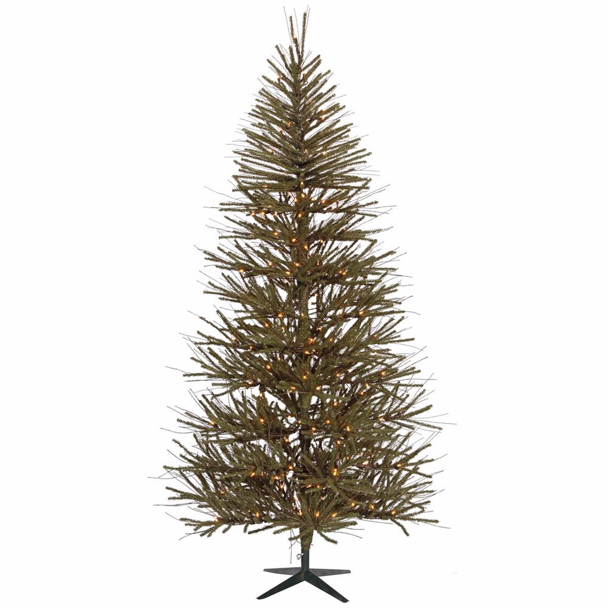 Vickerman 8ft Vienna Twig Artificial Christmas Tree in LED Lights