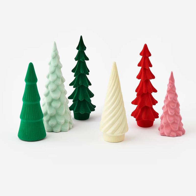 Flocked Christmas Tree - Small
