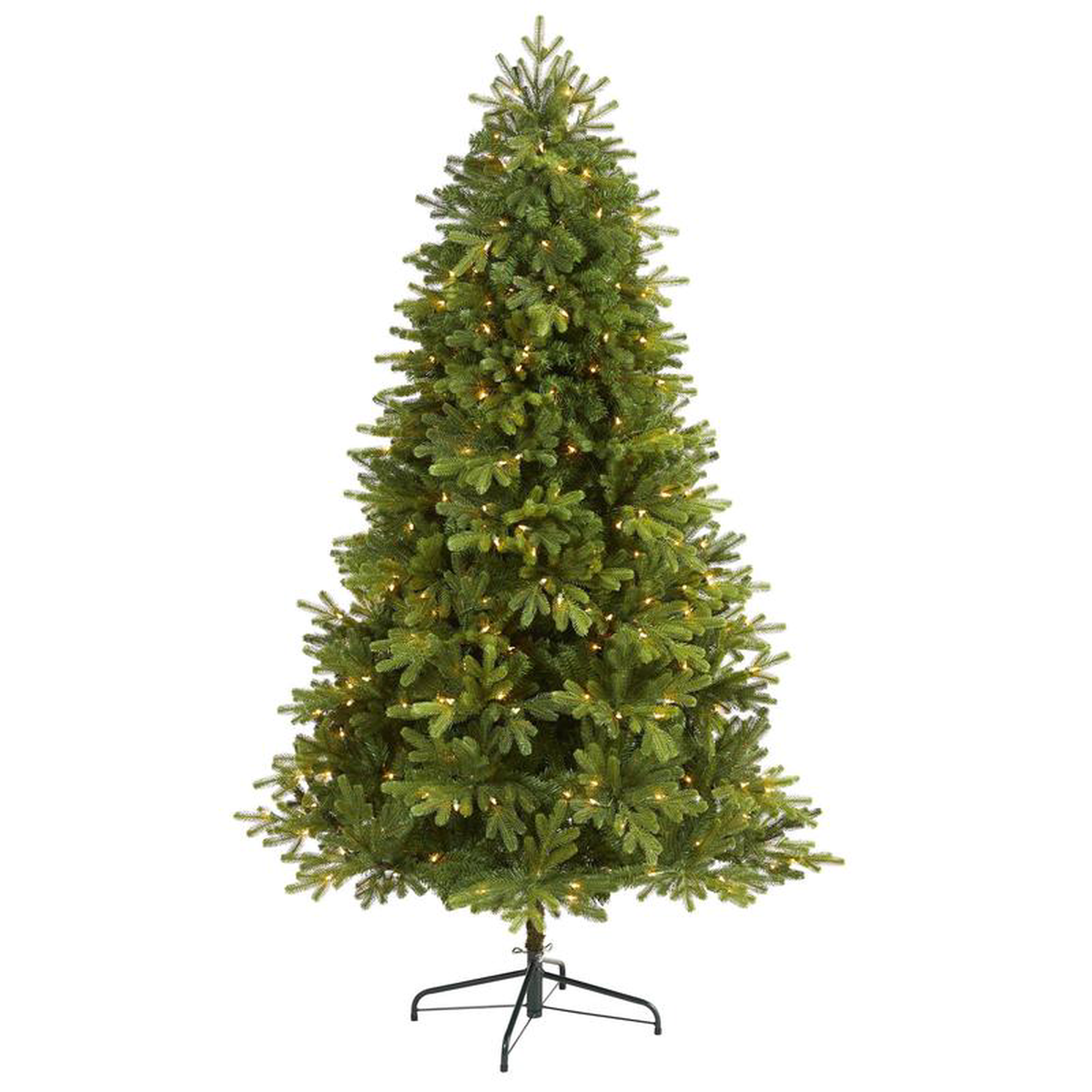65 Washington Fir Artificial Christmas Tree with 400 Clear Lights and 1110 Bendable Branches