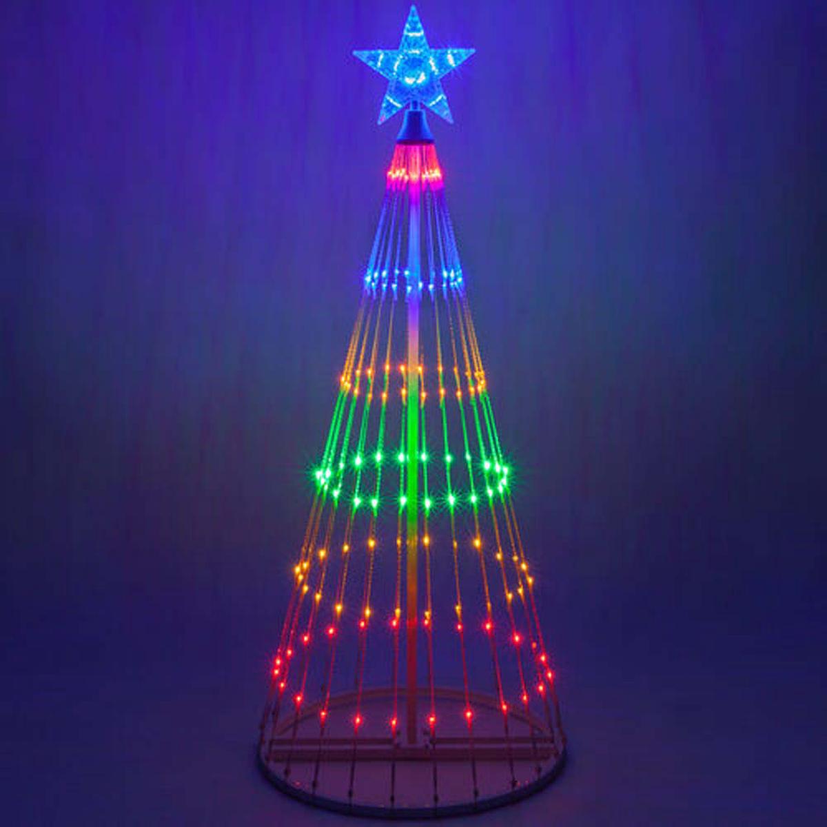 12-ft. Multicolor LED Animated Outdoor Lightshow Christmas Tree