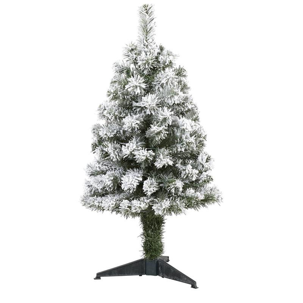 38242 Flocked West Virginia Fir Artificial Christmas Tree