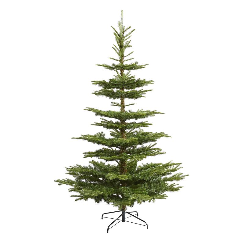 7.5 Layered Washington Spruce Artificial Christmas Tree with and 1325 Bendable Branches