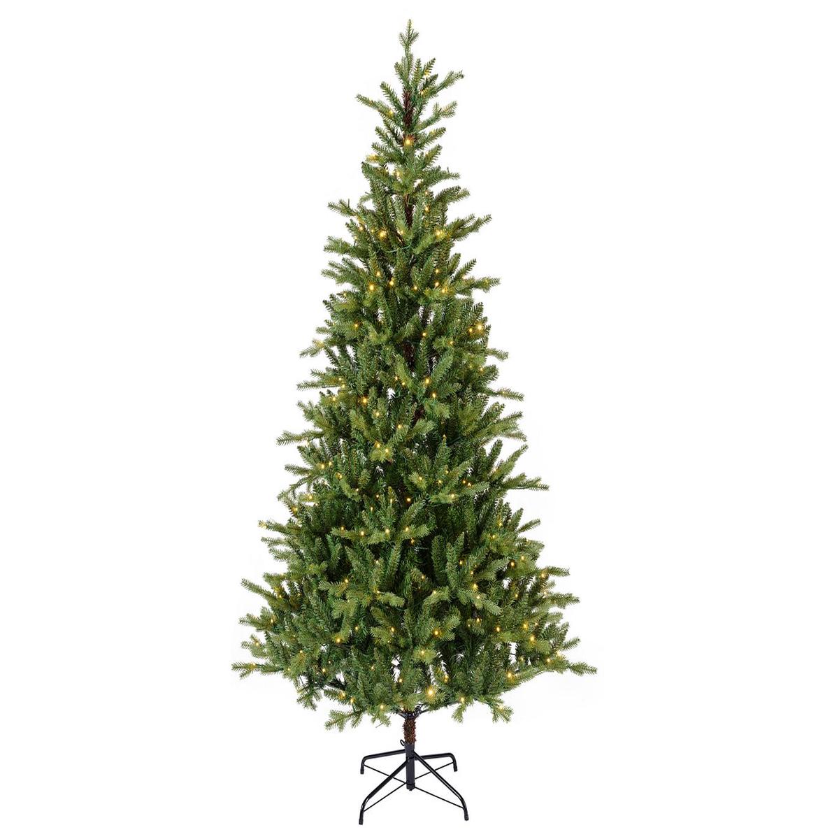 Allison Pine PreLit Christmas Tree 210cm