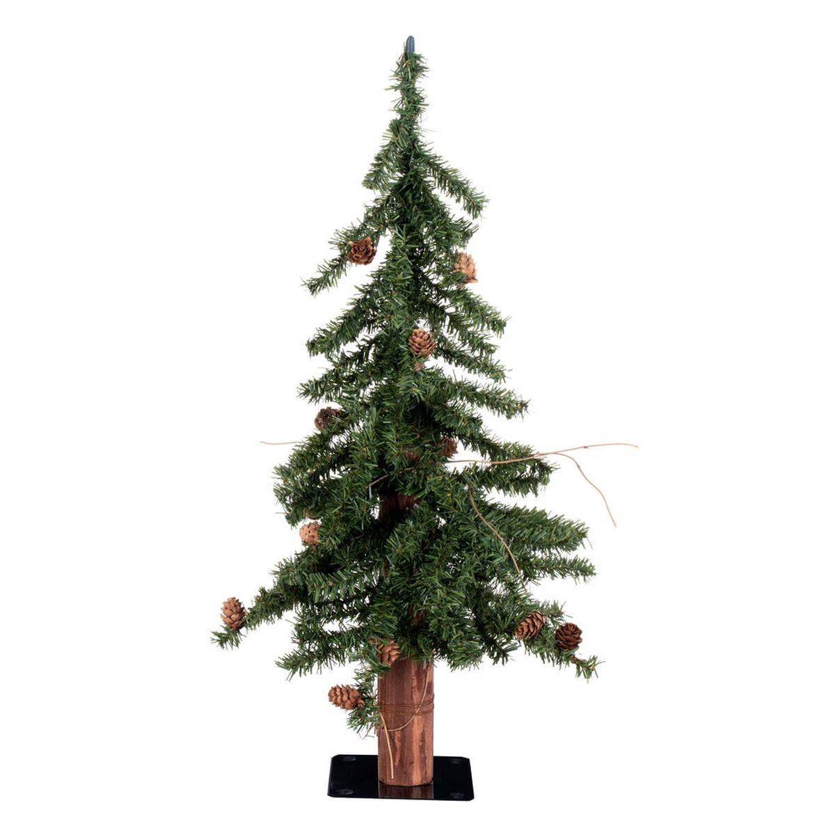 Vickerman 2ft. Alpine Artificial Christmas Tree Unlit