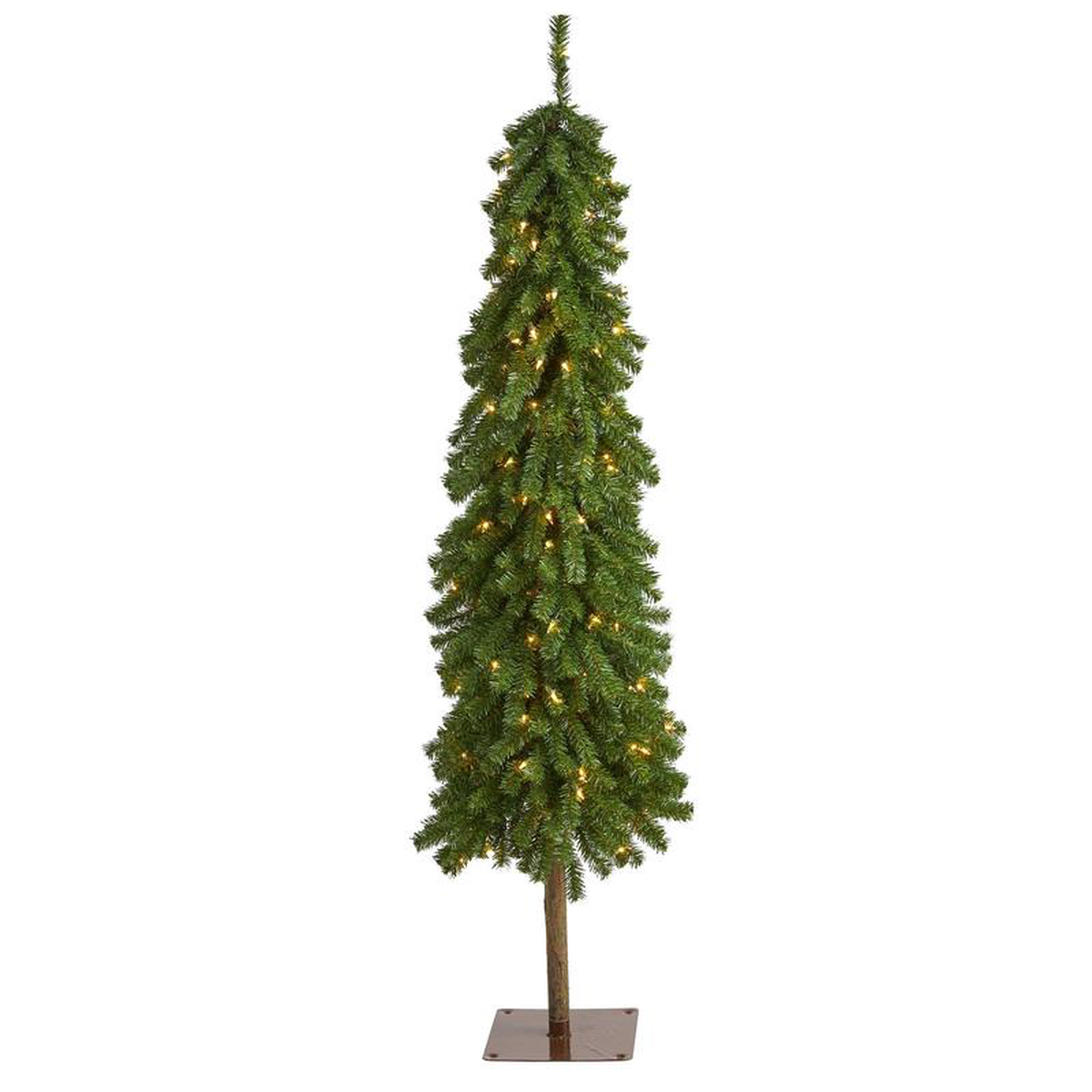 58217 Alpine Artificial Christmas Tree with 150 Lights and 405 Bendable Branches