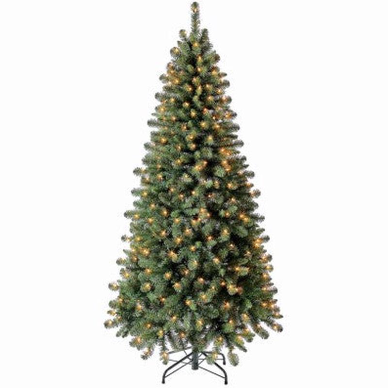 Artificial Pre-Lit Christmas Tree Crisfield Fir