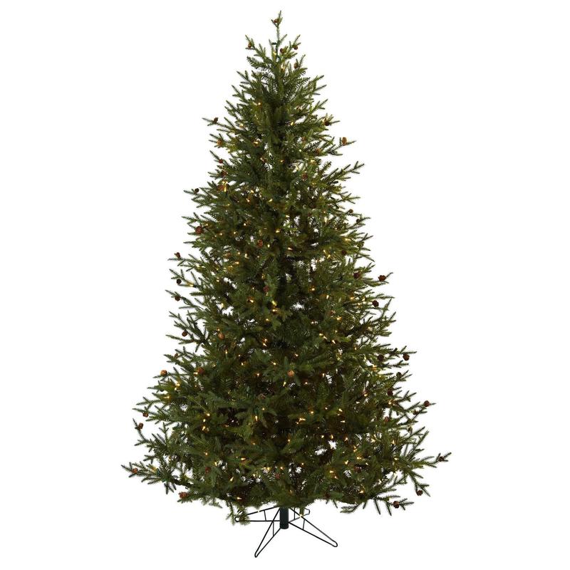 7.5 Classic Pine & Pine Cone Christmas Tree
