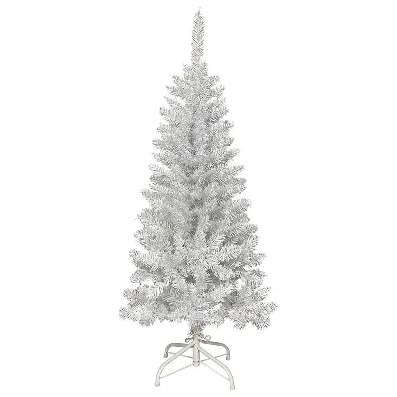 Alaskan Pine Artifiicial Christmas Tree with Stand, White, 4 Feet, 210 Tips