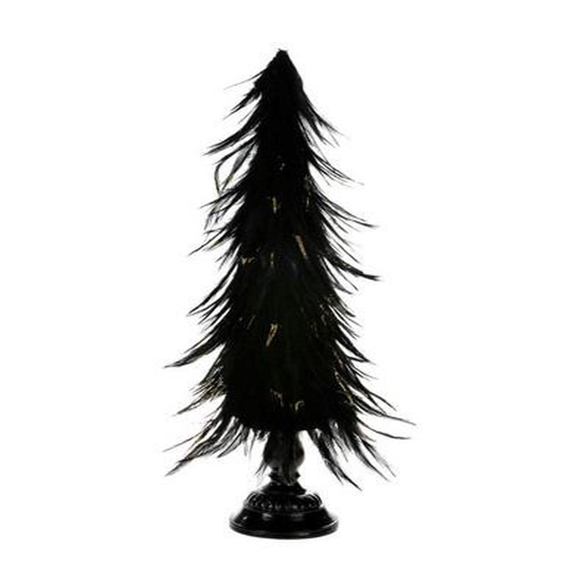 Christmas Tree Black Feather
