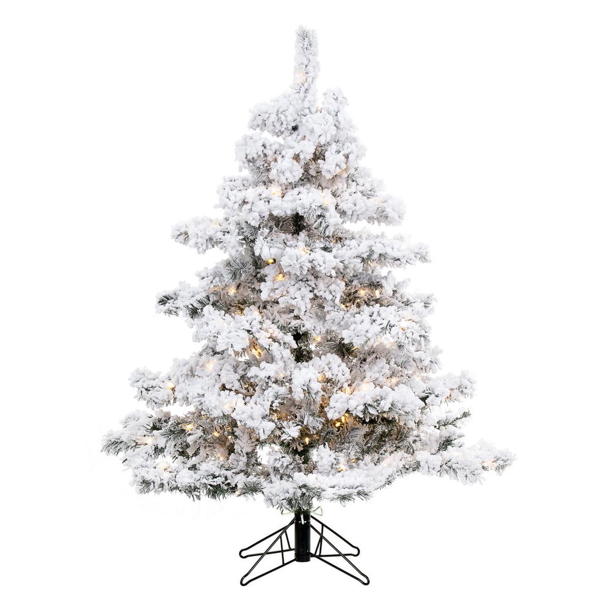 Vickerman 4.5ft. Alaskan Pine Artificial Christmas Tree in LED lights