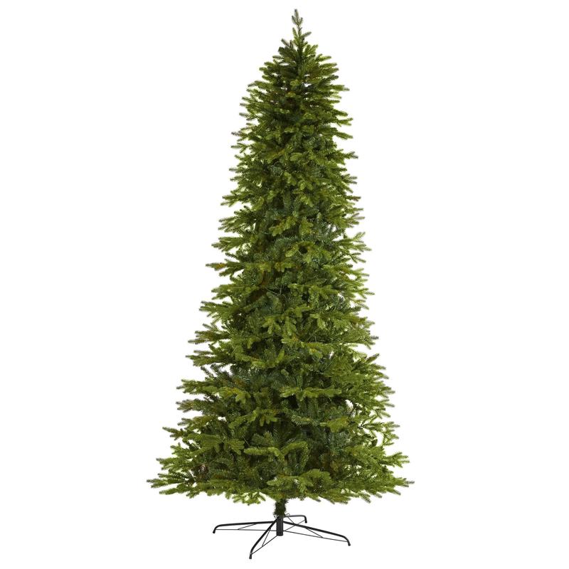 10 Belgium Fir Natural Look Artificial Christmas Tree with 3514 Bendable Branches