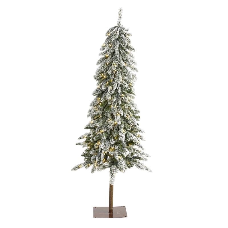 5.5 Flocked Washington Alpine Artificial Christmas Tree