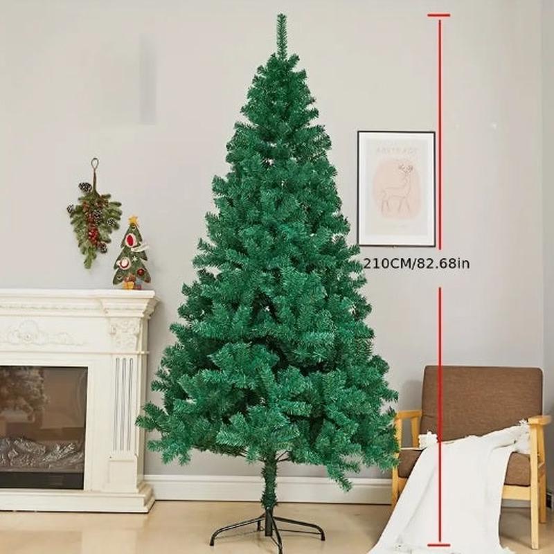 6.9 Feet Premium Artificial Christmas Tree With Metal Stand