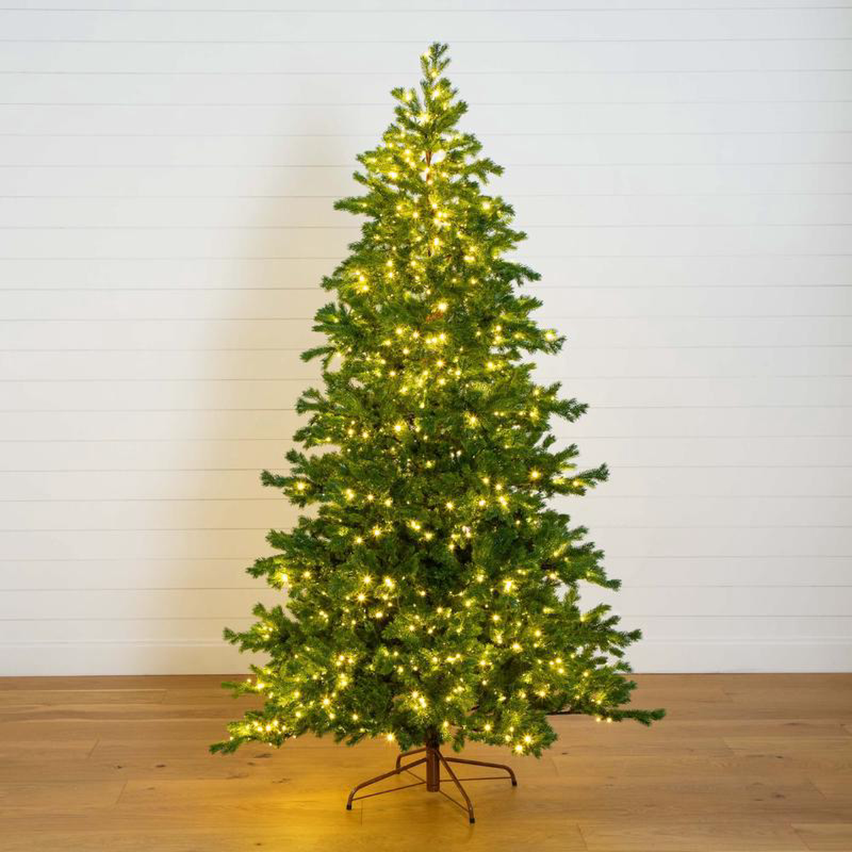 75 Pre-Lit Artificial California Spruce Christmas Tree with 1000 Color Changing LED Lights