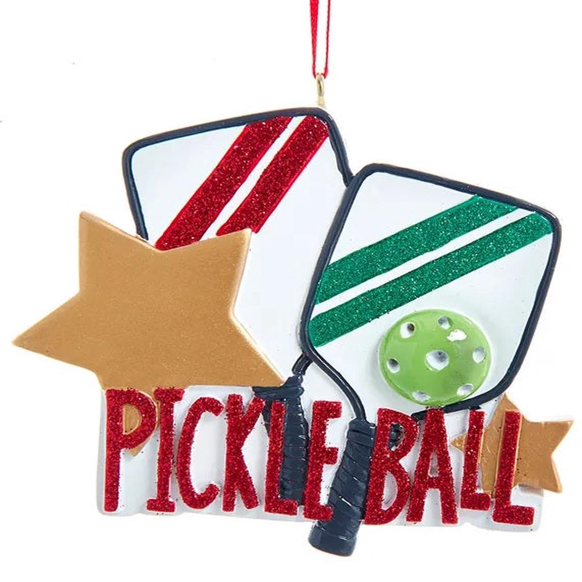 3" Pickleball Ornament for Personalization