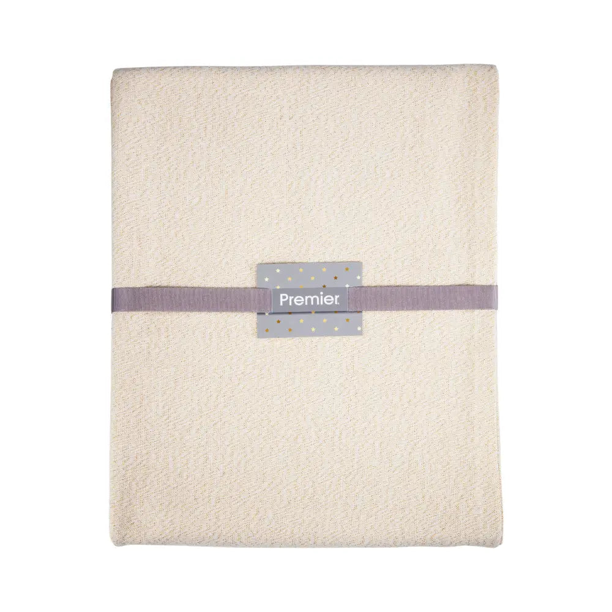 Champagne Gold Glittered Lurex Table Cloth 2x1.3m