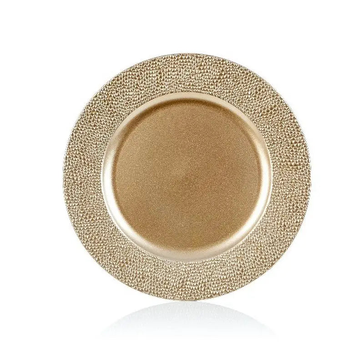 Premier Beaded Detailed Charger Plate 33cm - 3 Colours Available - Gold