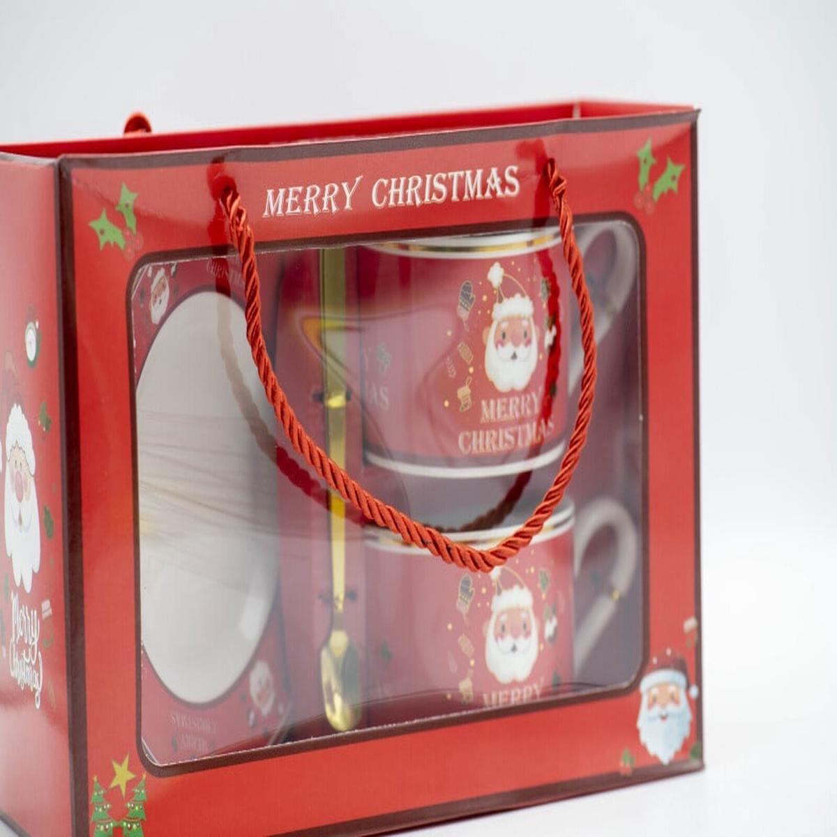 (Net) Christmas Mug Gift 2PCS