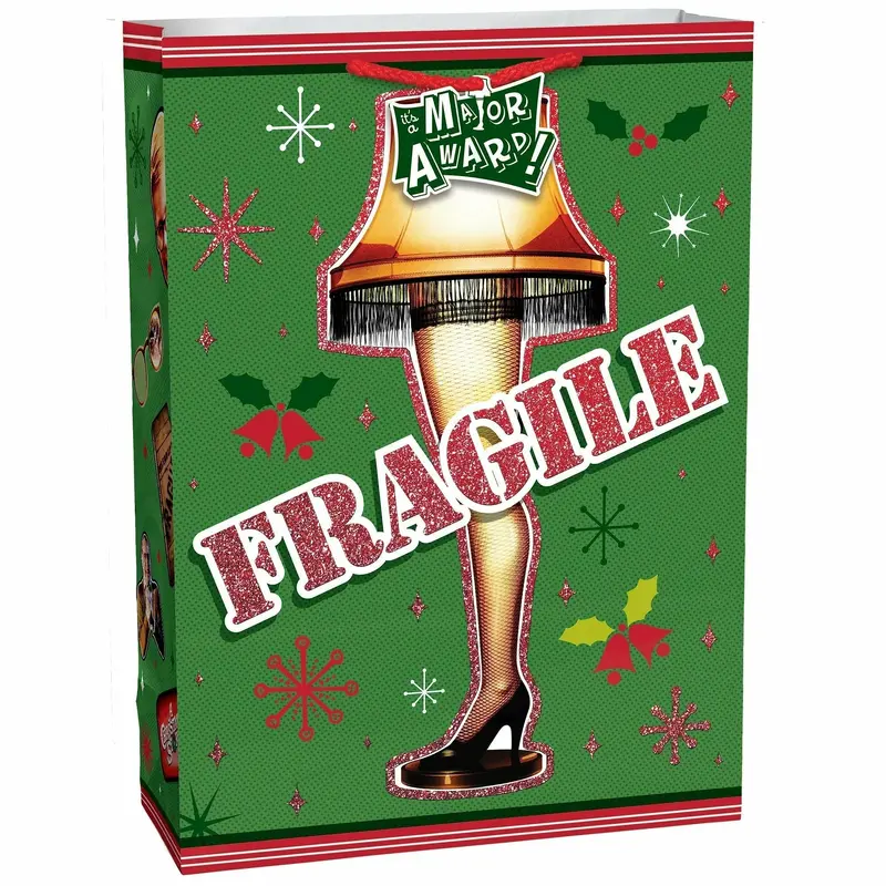 A Christmas Story Extra Large Vertical Gift Bag