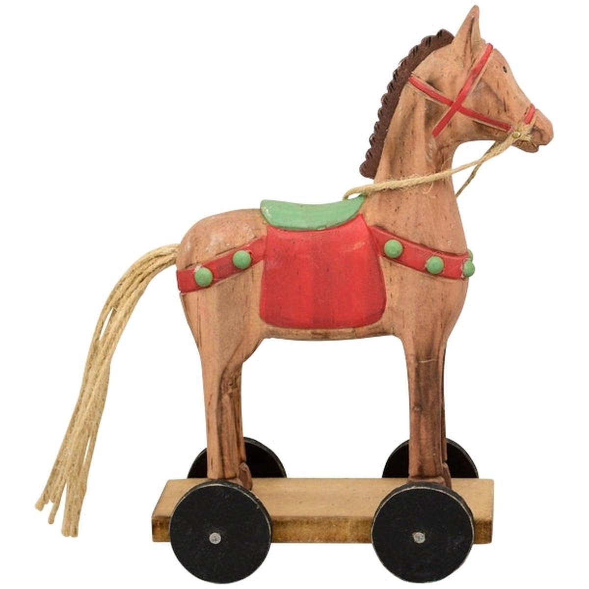 Wooden Horse on wheels