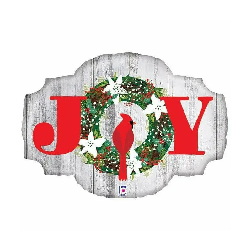 32"PKG RUSTIC JOY SHAPE BALLOON