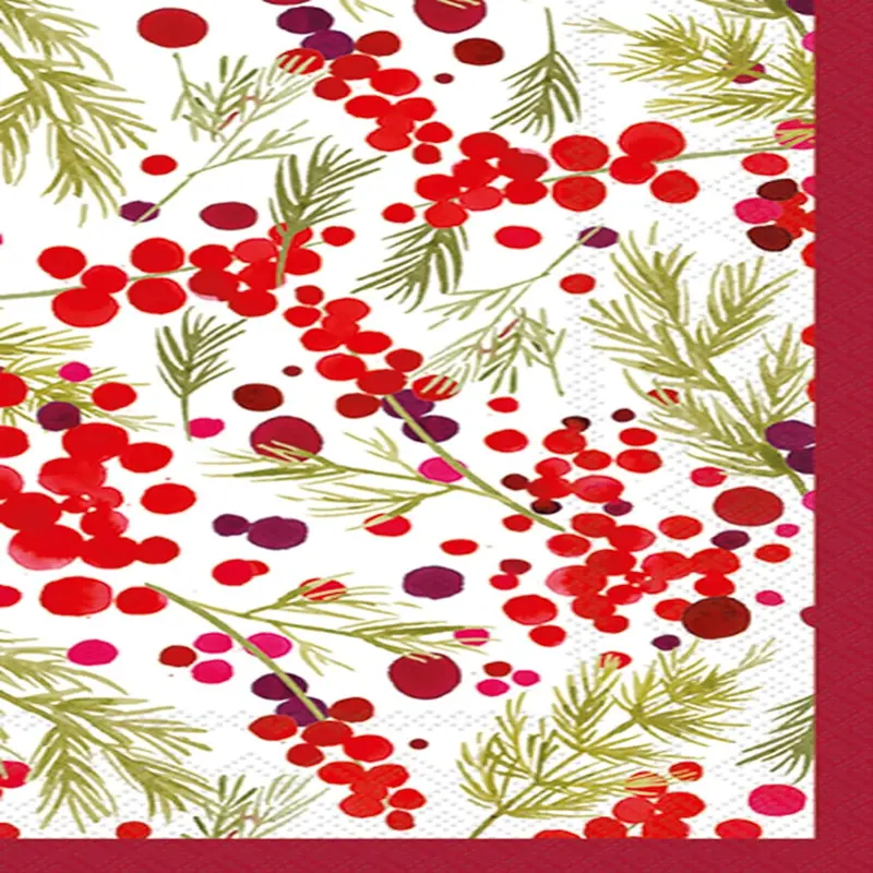 Guest Hand Towels Merry Berries
