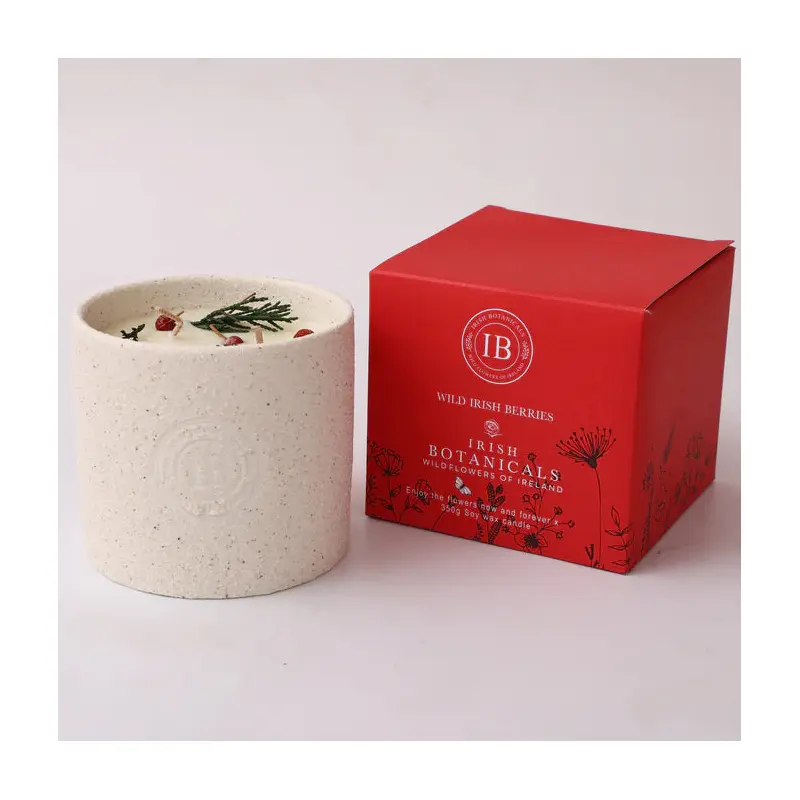 WILD IRISH BERRY CERAMIC CANDLE