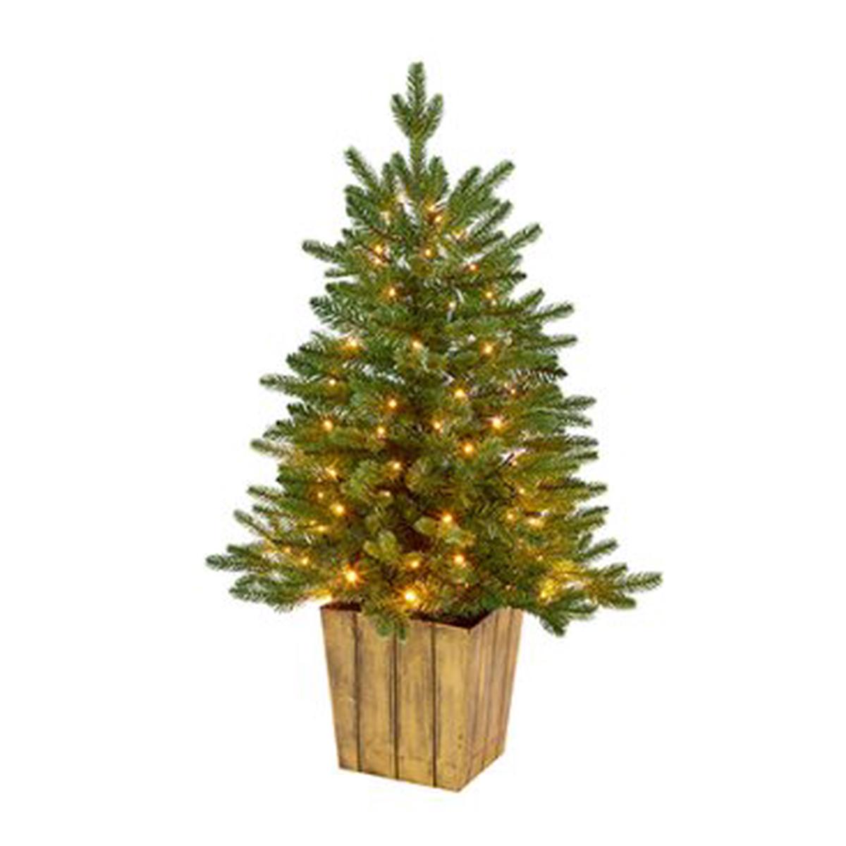 #90cm Firebright Tree 100 warm white Fire Bright LEDs with Timer
