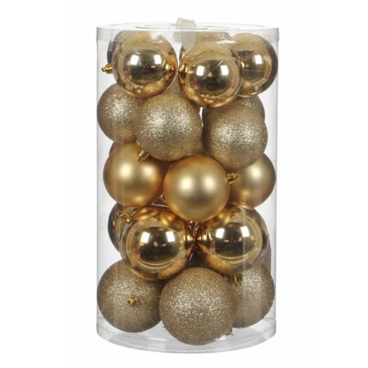 (Net) Gold Christmas Tree Balls