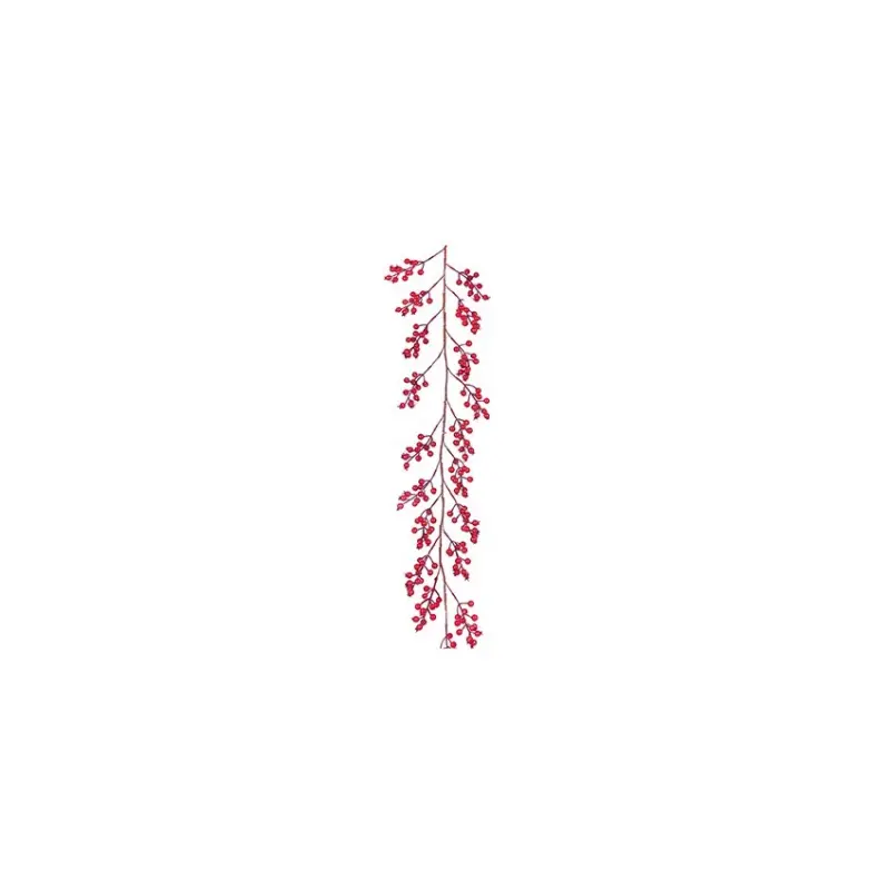 1.3m Red Berries Garland