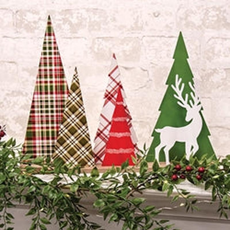 Winter Wonderland Forest Trees & Deer w/Base