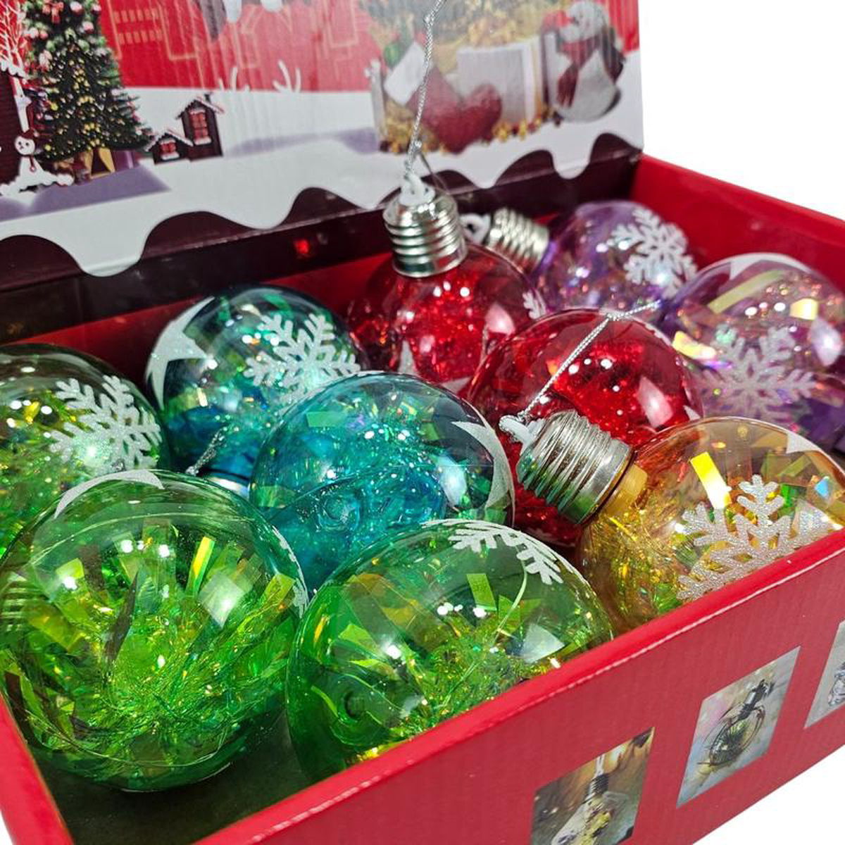 (Net) Christmas LED Balls Tree Decoration