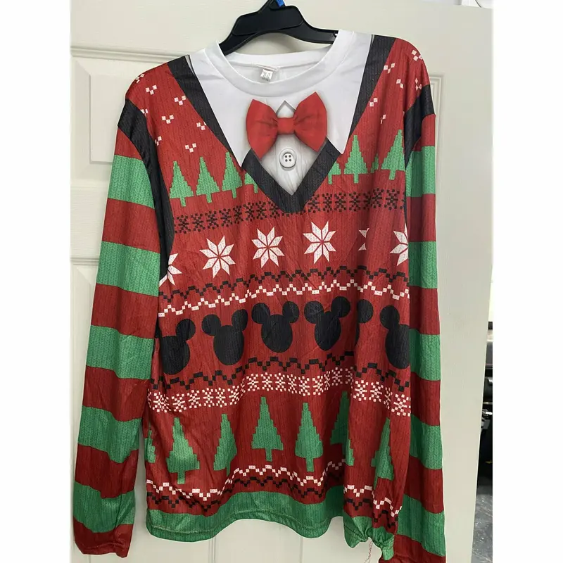 Adult Mickey Christmas Shirt