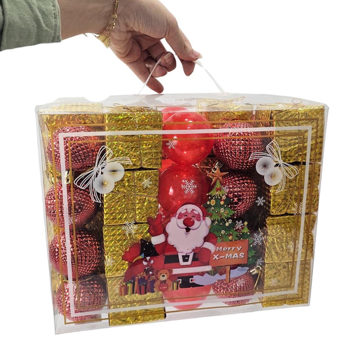 (Net) Christmas Tree Balls Decoration Set