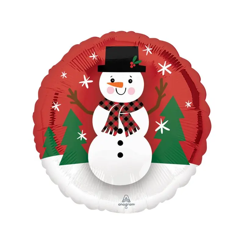 17" Smiley Snowman