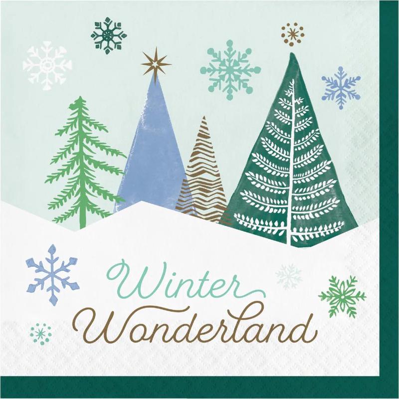 Winter Wonderland - Lunch Napkins 16ct