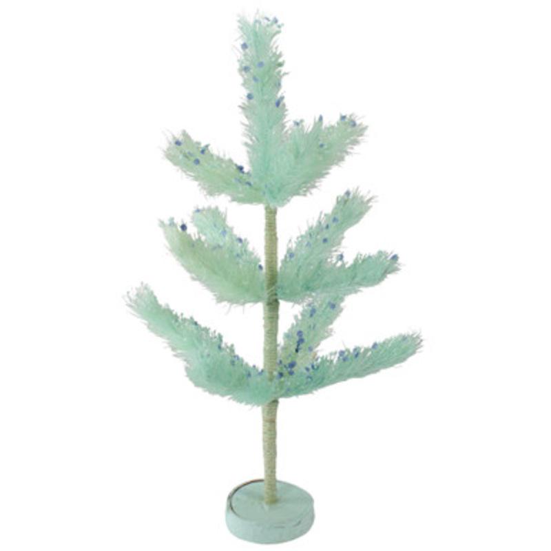19 Pastel Green Pine Artificial Easter Tree  Unlit