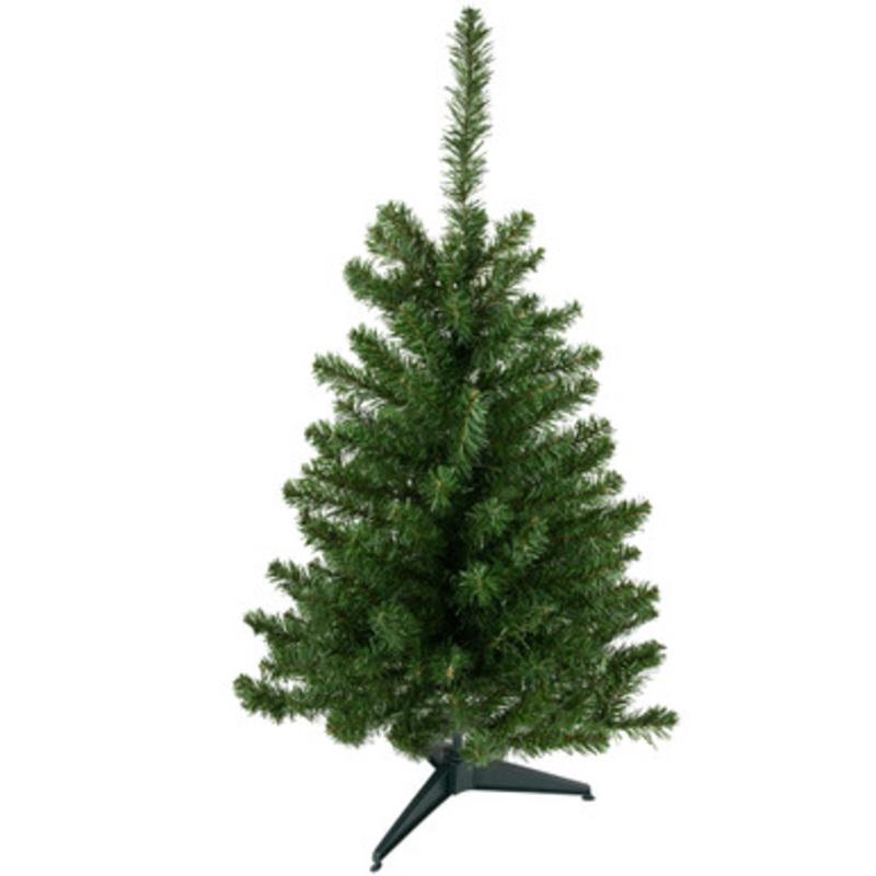3 Medium Canadian Pine Artificial Christmas Tree, Unlit