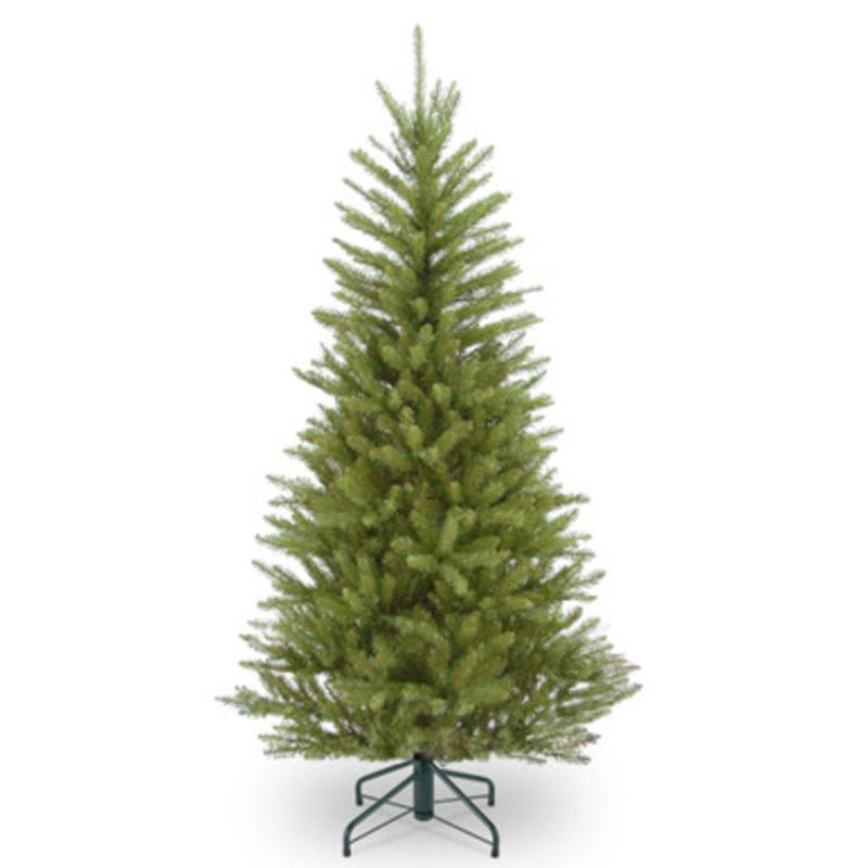 4.5 Dunhill Fir Slim Artificial Christmas Tree  Unlit
