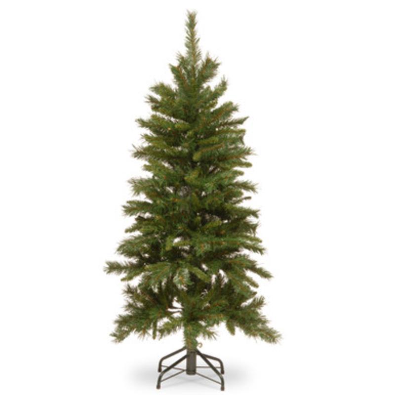 4.5 Slim Tiffany Fir Artificial Christmas Tree, Unlit