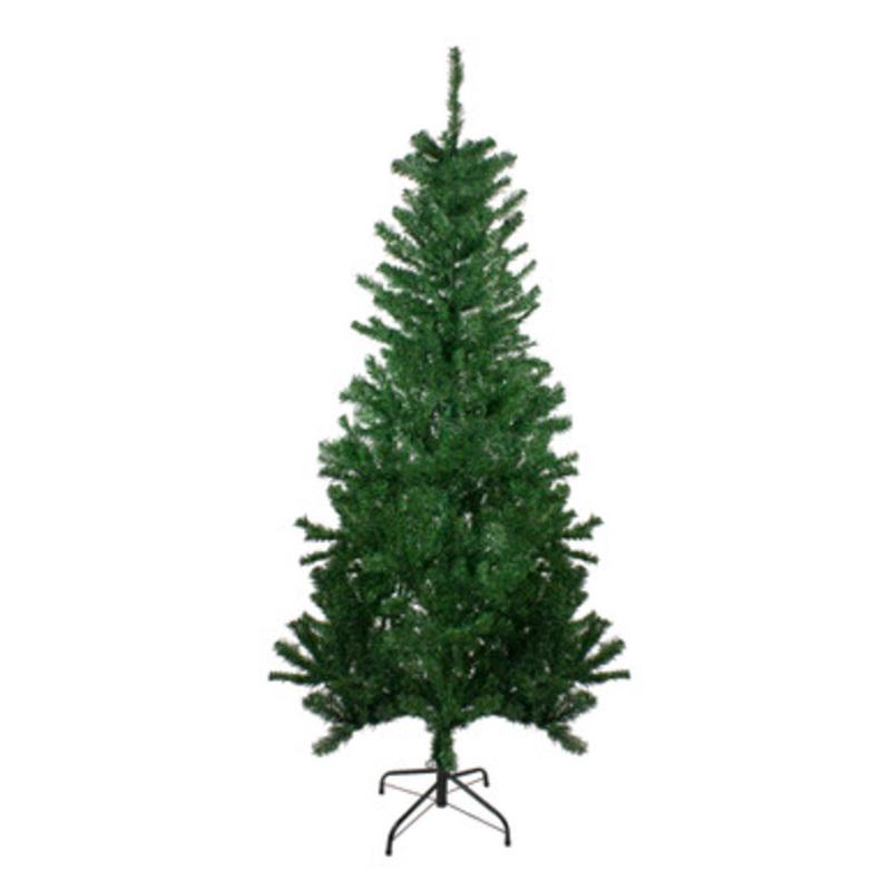 6 Medium Mixed Green Pine Artificial Christmas Tree  Unlit