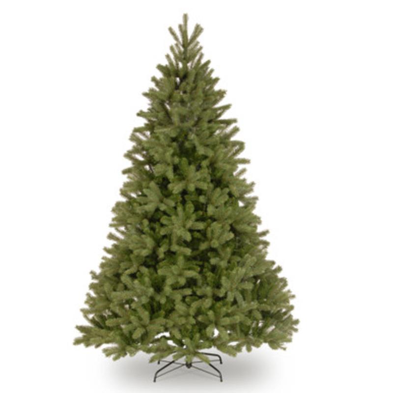 7.5 Downswept Douglas Fir Full Artificial Christmas Tree, Unlit