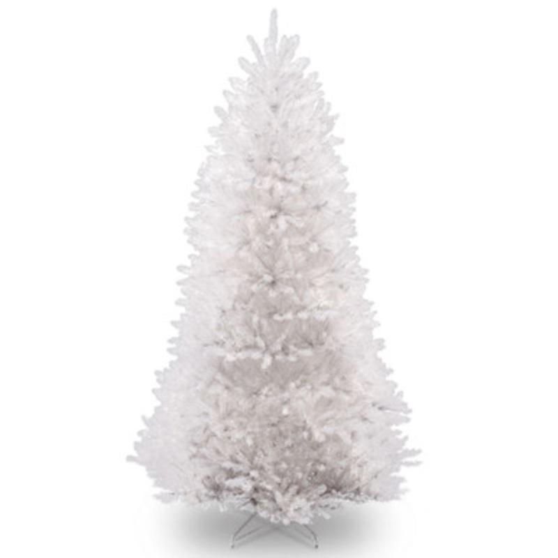 9 Dunhill White Fir Artificial Christmas Tree Unlit