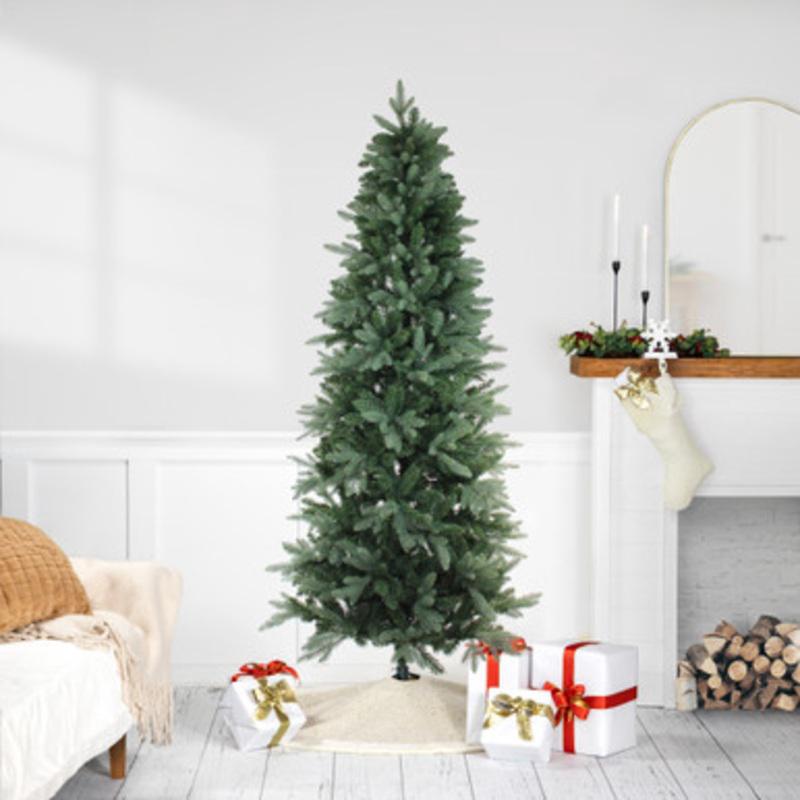 Real Touch? Slim Washington Frasier Fir Artificial Christmas Tree  Unlit  6.5
