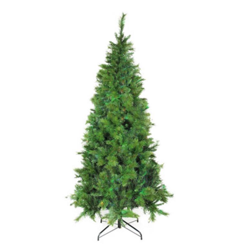 7.5 Medium Traditional Mixed Pine Artificial Christmas Tree  Unlit