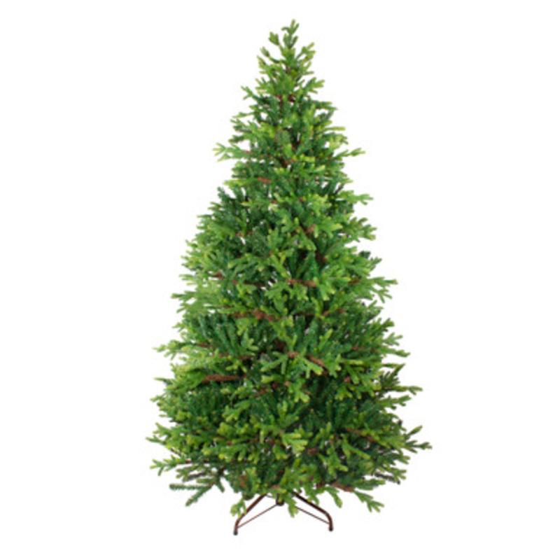 7 Two Tone Mixed Pine Artificial Christmas Tree  Unlit