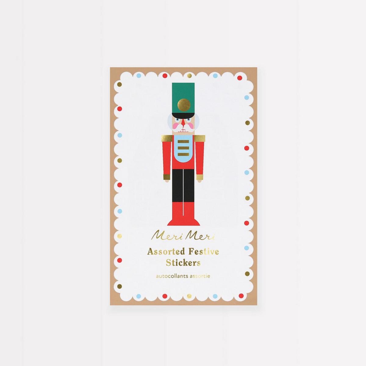 Nutcracker Stickers (x50 sheets)